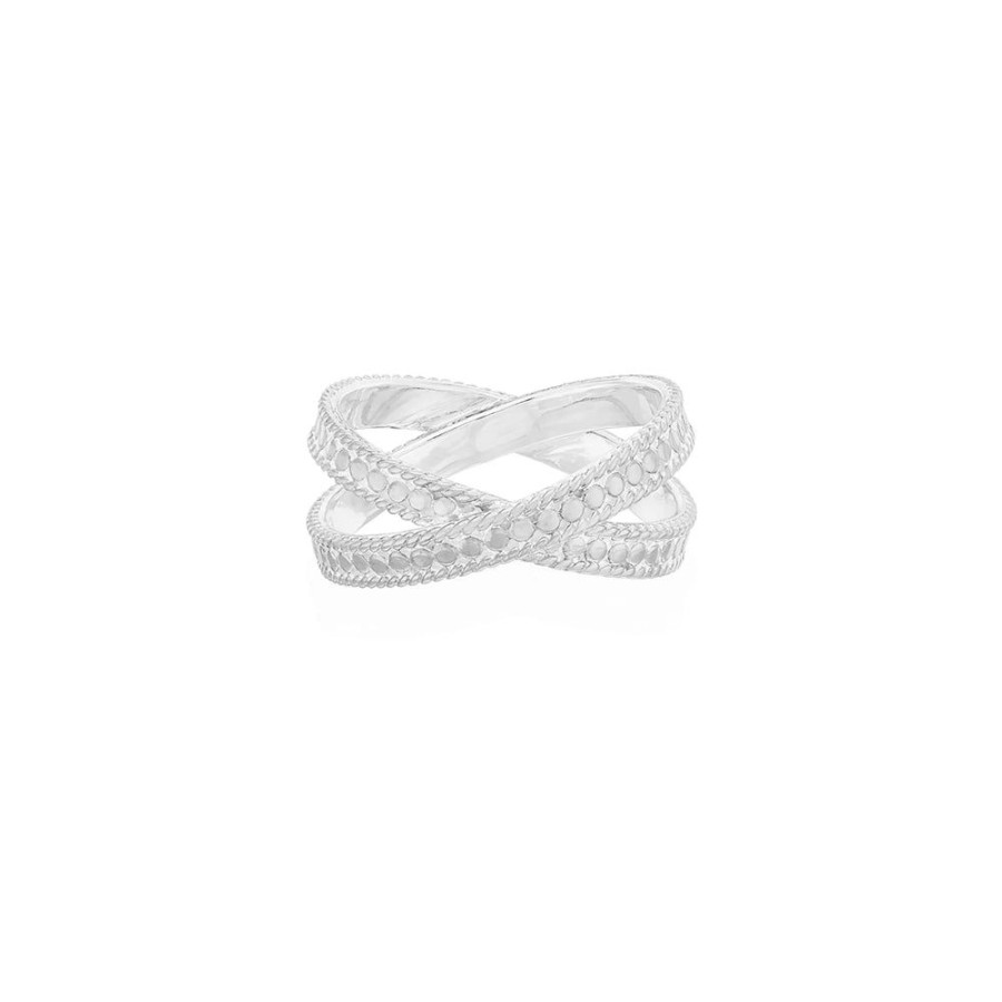 Jewelry Anna Beck | Anna Beck Thin Cross Ring