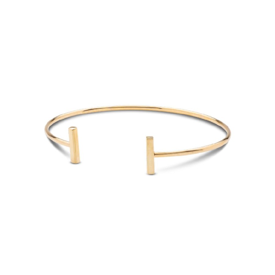 Jewelry Smyth Jewelers | 14K T Bar Cuff Bracelet