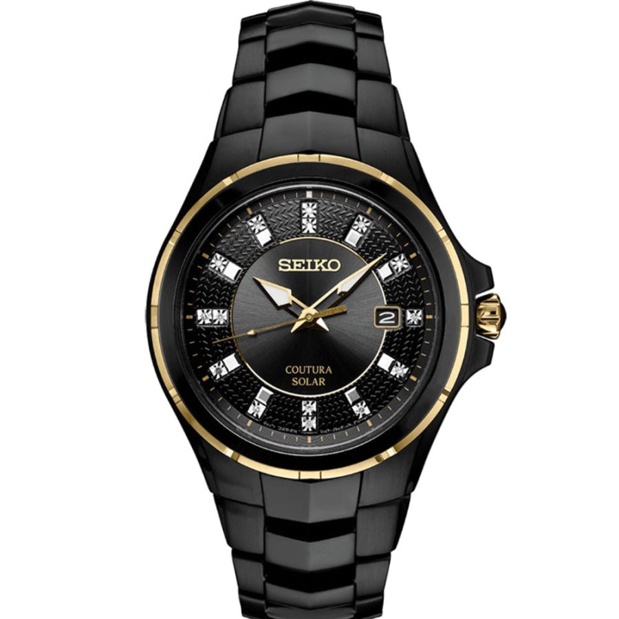 Gifts Seiko | Seiko Coutura Diamond Collection Solar Powered Quartz