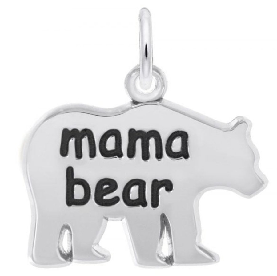 Jewelry Rembrandt | Sterling Silver Mama Bear Charm