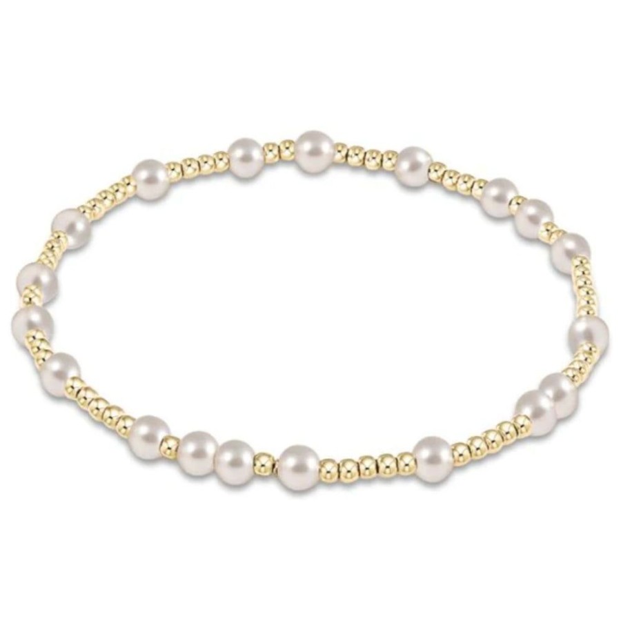 Jewelry enewton | Enewton Extends 7.25" Hope Unwritten Bracelet - Pearl