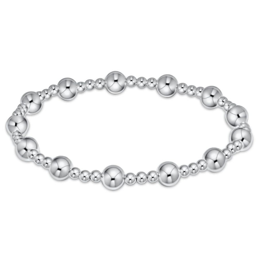 Jewelry enewton | Enewton Classic Sincerity Pattern Bead Bracelet - Sterling