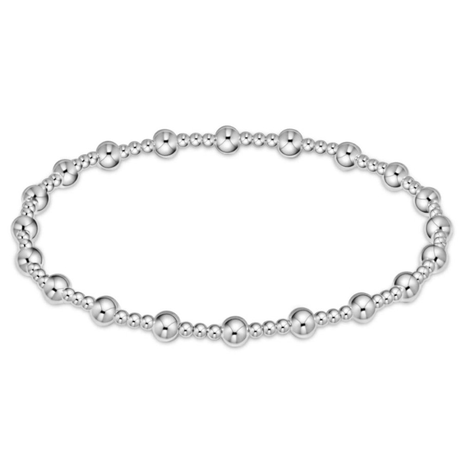 Jewelry enewton | Enewton Classic Sincerity Pattern Bead Bracelet - Sterling