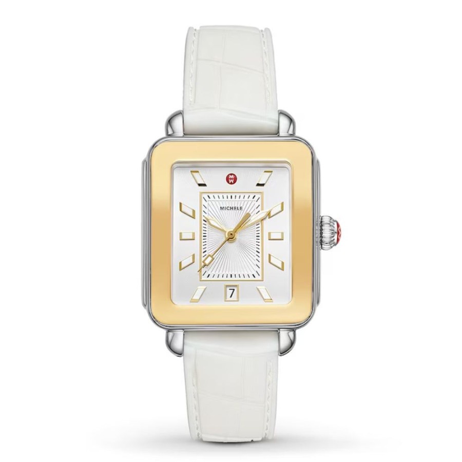 Timepieces Michele | Michele Deco Sport Two-Tone Watch