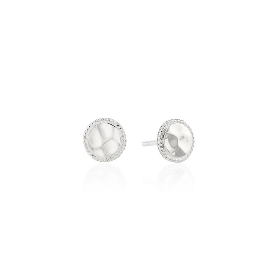 Jewelry Anna Beck | Anna Beck Hammered Stud Earrings