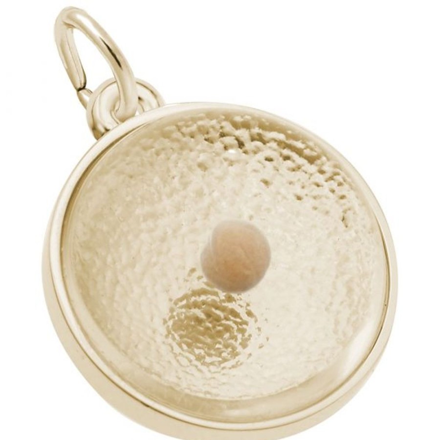 Jewelry Rembrandt | 14K Yellow Gold Mustard Seed Charm