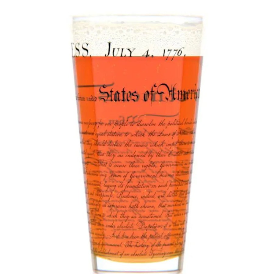 Gifts Well Told | Well Told Declaration Of Independence Pint Glass