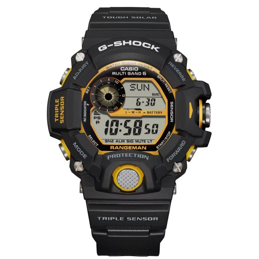 Timepieces G-SHOCK | G-Shock Master Of G - Land Rangeman Black/Yellow