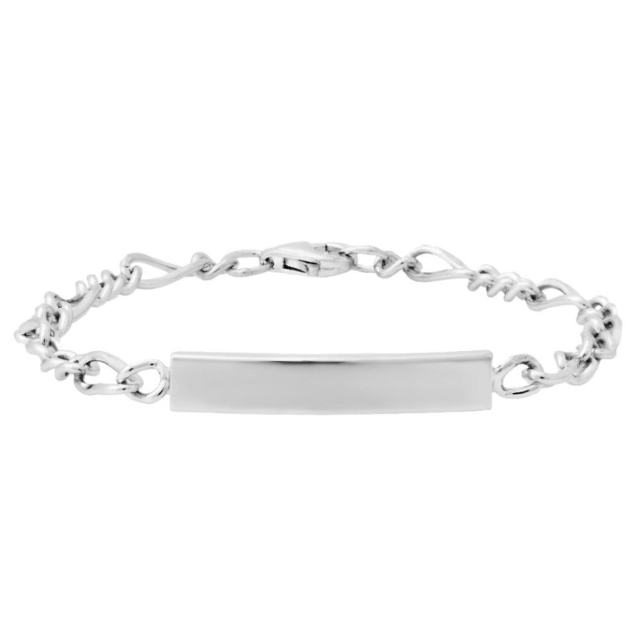 Jewelry Smyth Jewelers | Sterling Silver Children'S Id Bracelet