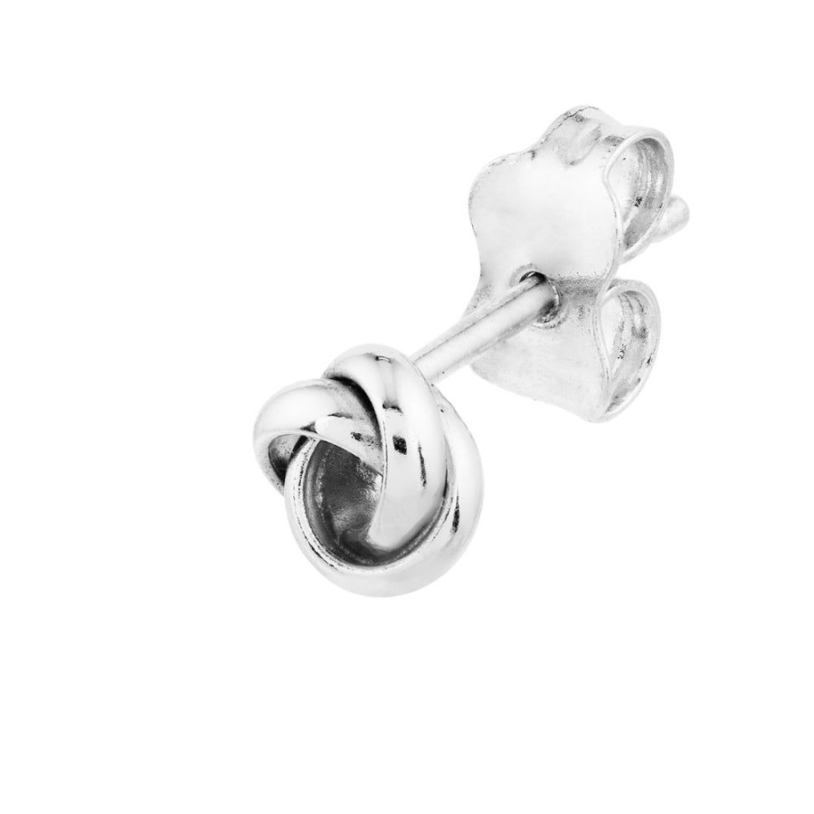 Jewelry Smyth Jewelers | Sterling Silver 3 Loop Love Knot Studs