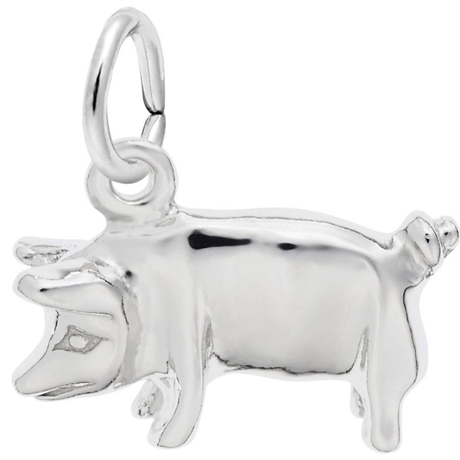 Jewelry Rembrandt | Sterling Silver Pig Charm