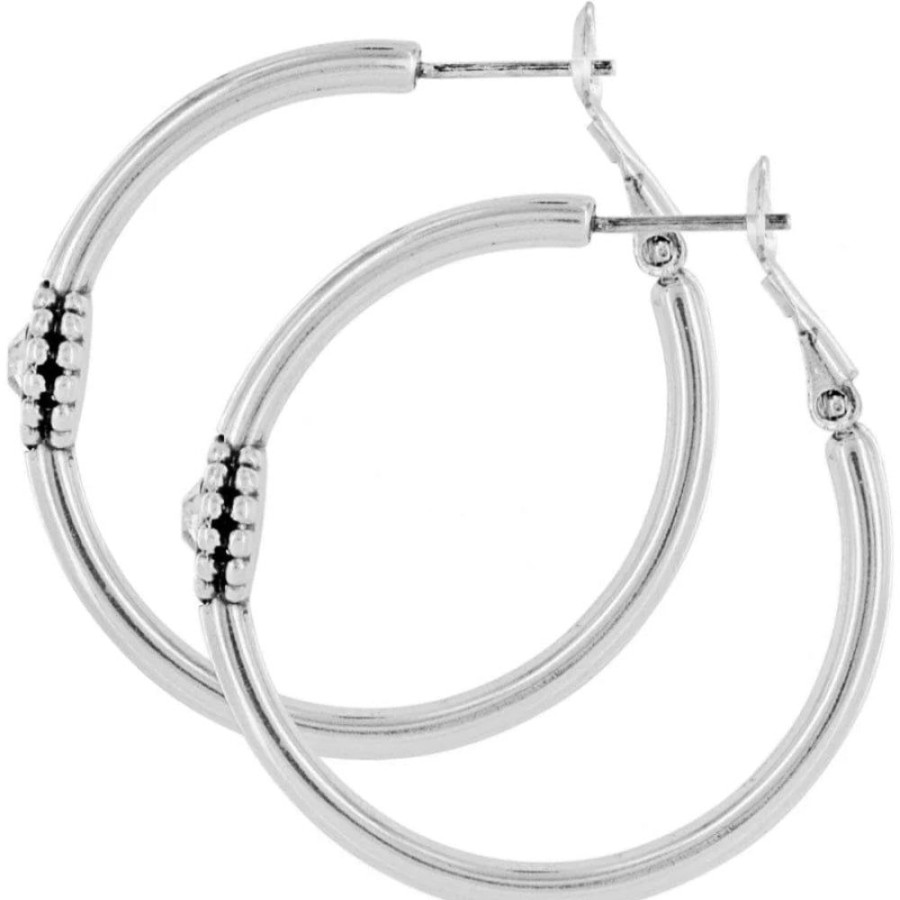 Jewelry Brighton | Brighton Twinkle Medium Hoop Post Earrings