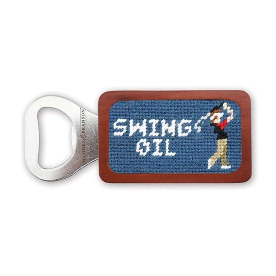 Gifts Smathers u0026 Branson | Smathers & Branson Swing Oil Needlepoint Bottle Opener