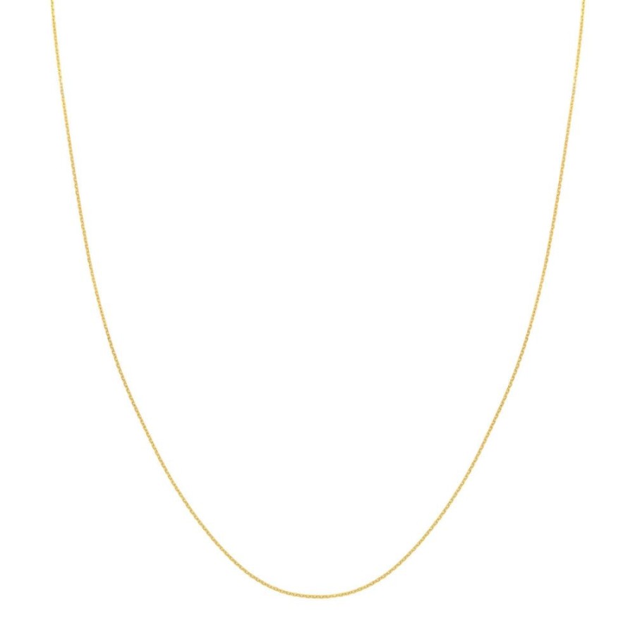 Jewelry Smyth Jewelers | 14K Diamond-Cut .8Mm Cable Chain