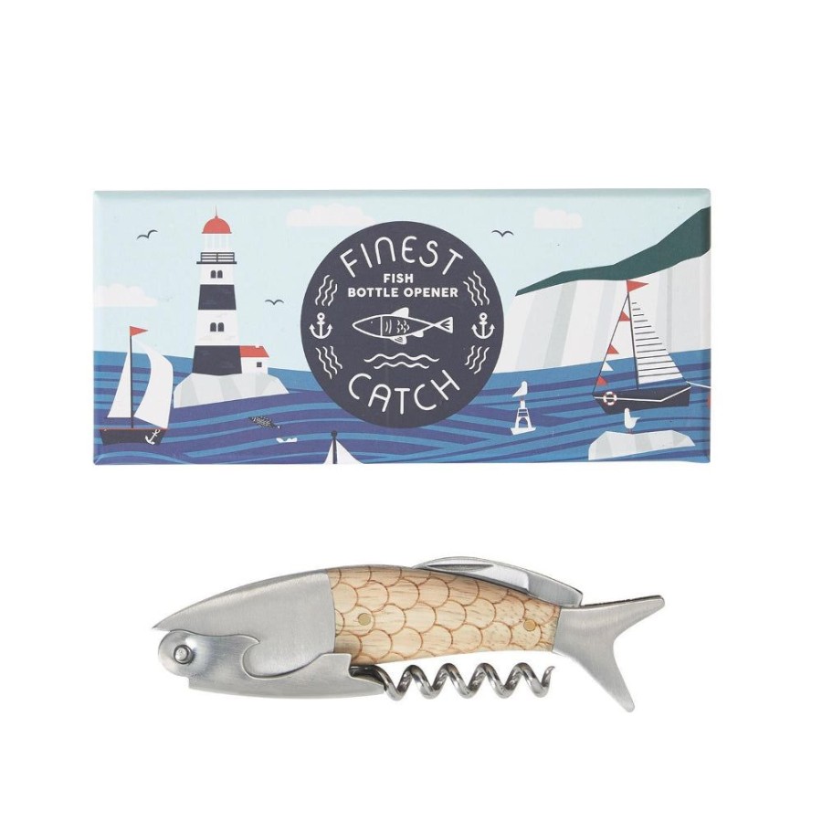 Gifts Two's Company | Two'S Company The Finest Catch 3 In 1 Bottle Tool Opener In Gift Box