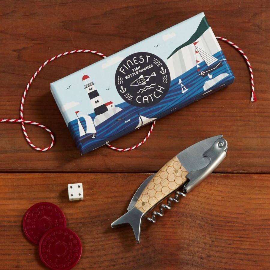 Gifts Two's Company | Two'S Company The Finest Catch 3 In 1 Bottle Tool Opener In Gift Box