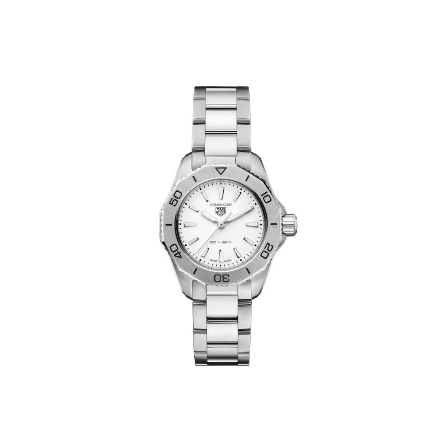 Timepieces TAG Heuer | Tag Heuer Aquaracer 30Mm Professional 200 - Light Grey/Steel