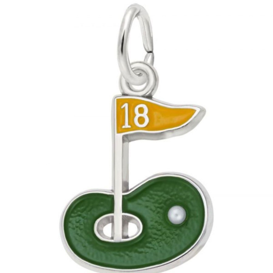 Jewelry Rembrandt | Silver Golf Green Charm