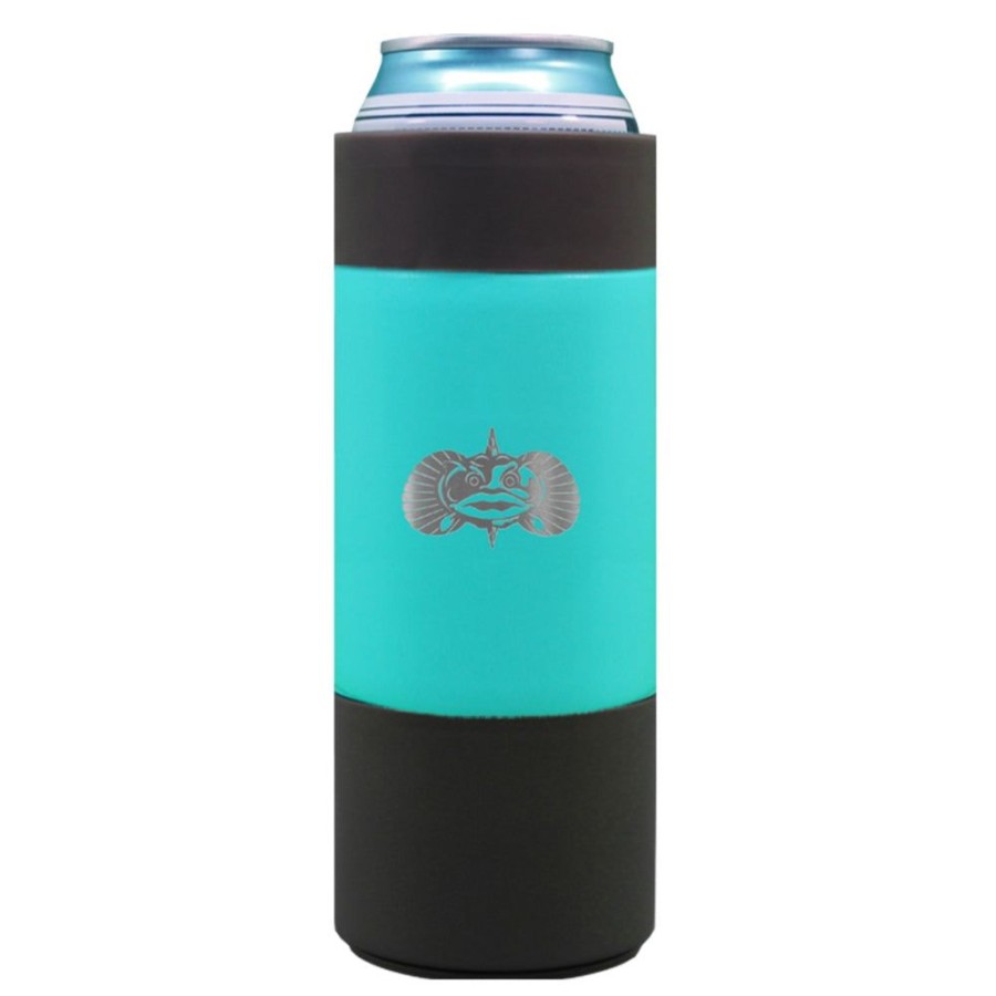 Gifts Toadfish | Toadfish Non-Tipping Slim Can Cooler - Teal