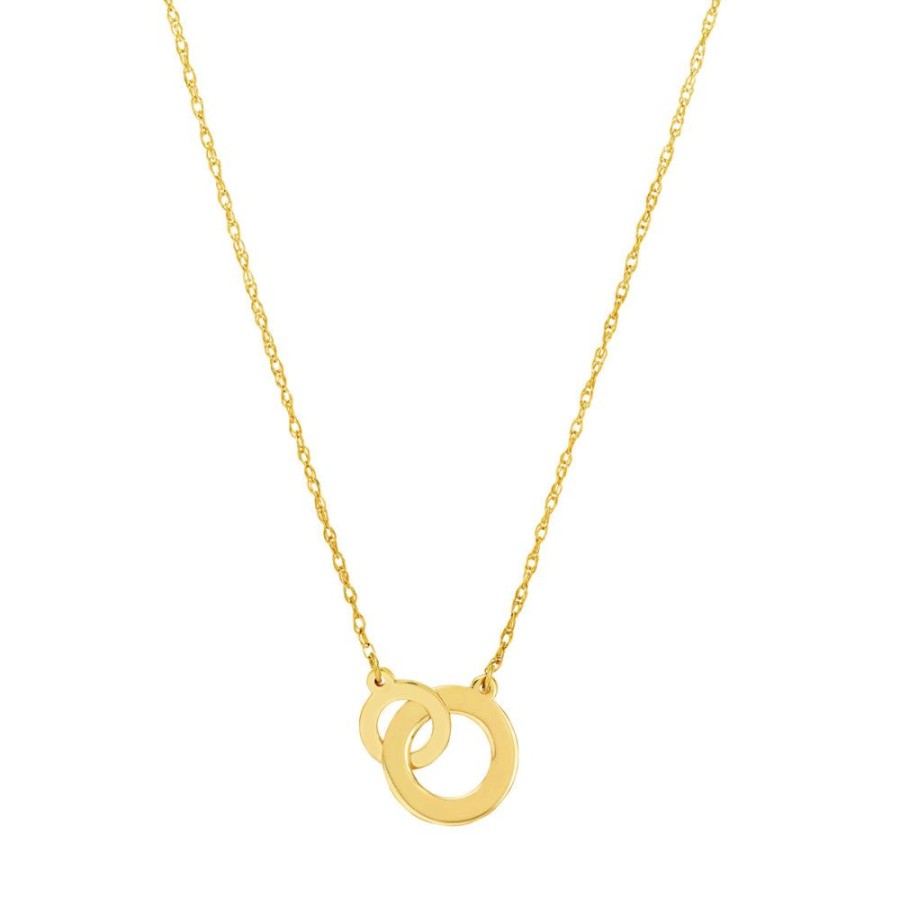 Jewelry Smyth Jewelers | 14K Interlocked Circles Necklace