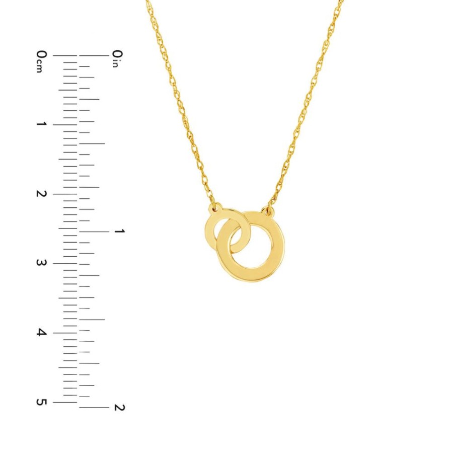 Jewelry Smyth Jewelers | 14K Interlocked Circles Necklace