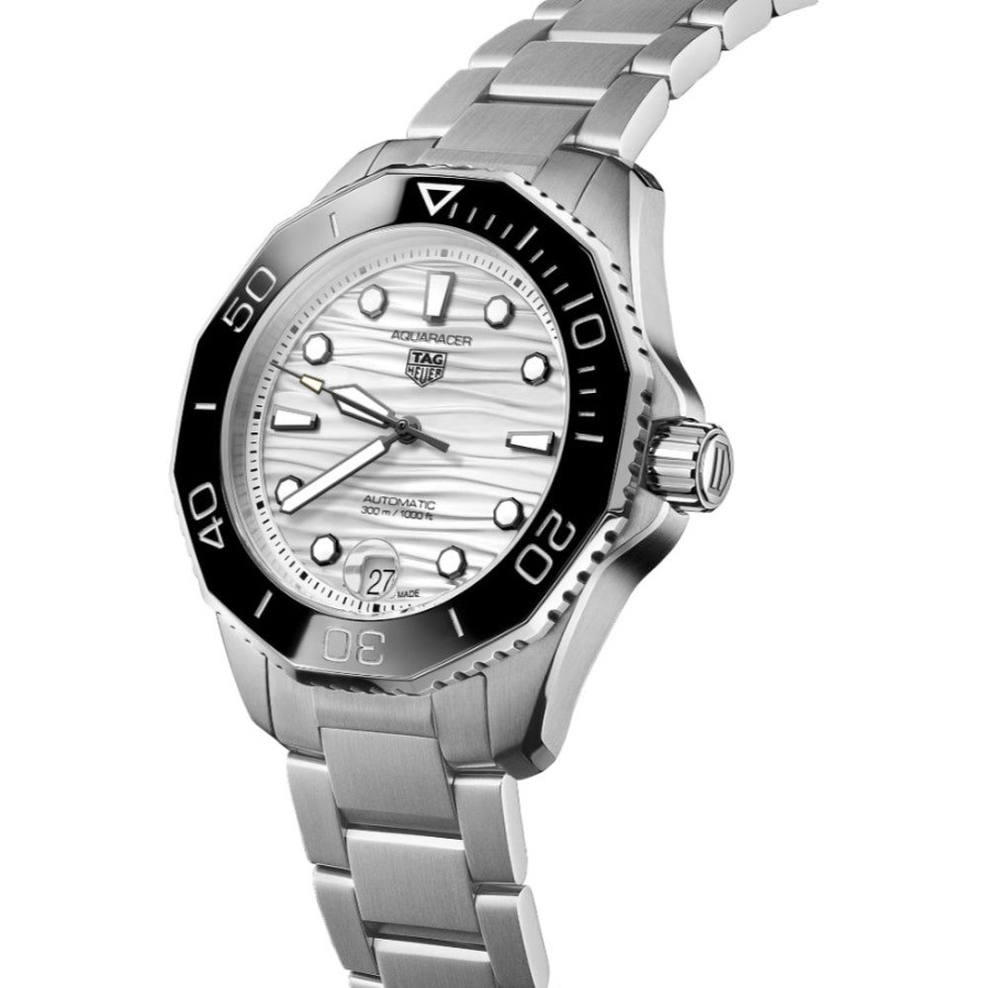 Timepieces TAG Heuer | Tag Heuer Aquaracer Professional 300 Date Automatic, 36Mm, Silver Dial