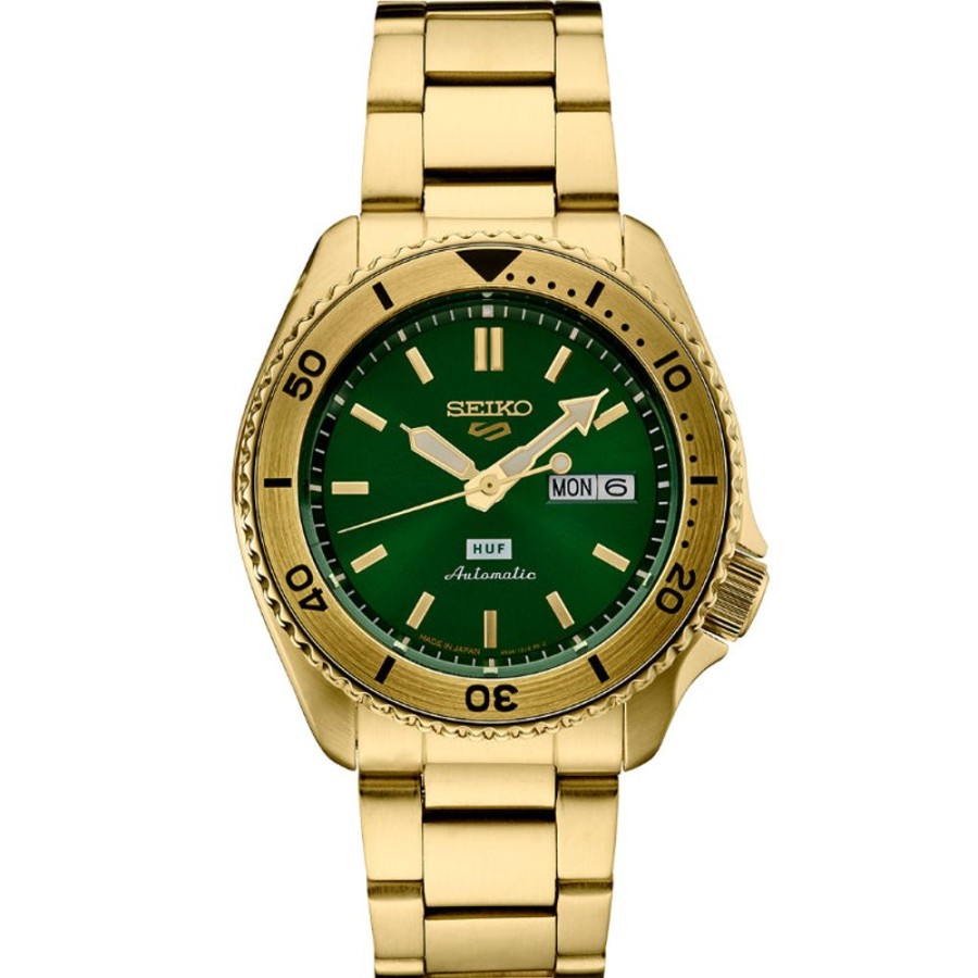 Gifts Seiko | Seiko 5 Sport Automatic Limited Edition Green/ Gold