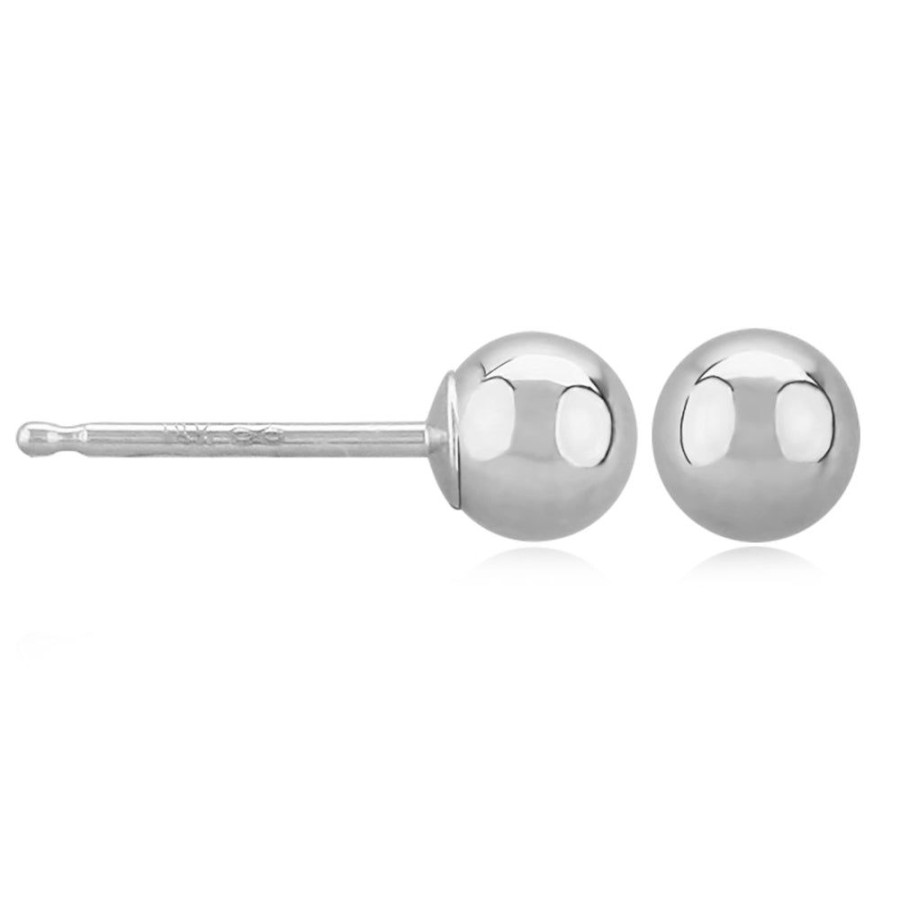 Jewelry Smyth Jewelers | 14K 5Mm Ball Stud Earrings