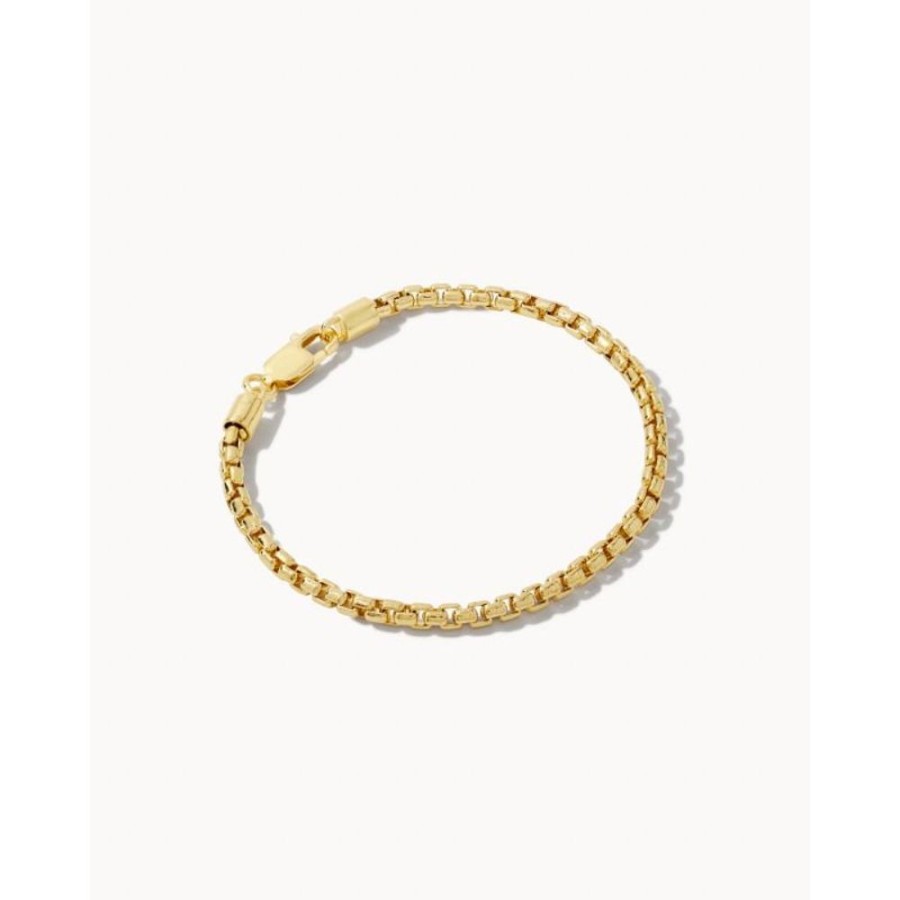 Gifts Kendra Scott | Scott Bros. Beck Round Box Chain Bracelet