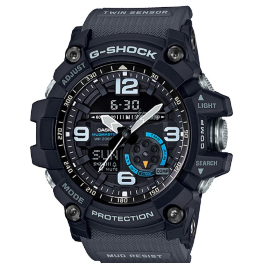 Timepieces casio | G-Shock Master Of G Land Mudmaster Black/Gray Rubber