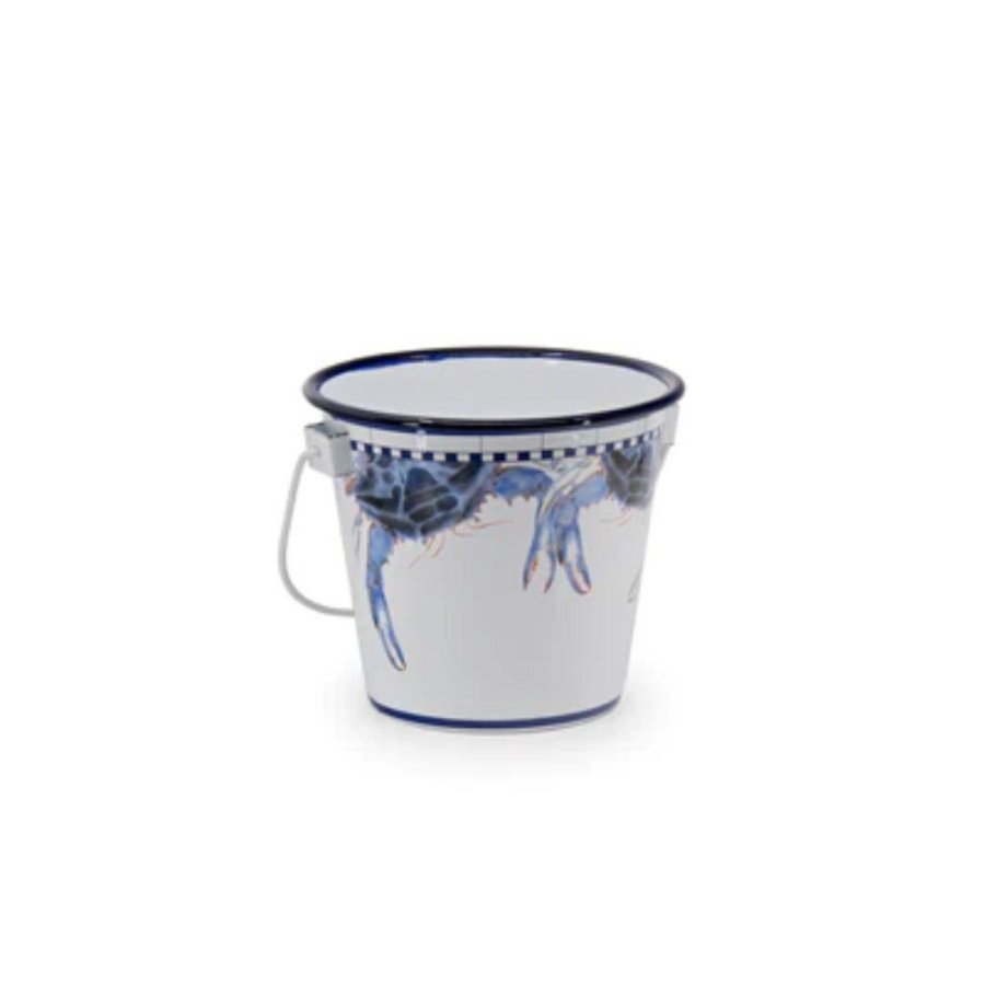 Gifts Golden Rabbit | Golden Rabbit Blue Crab Large Pail