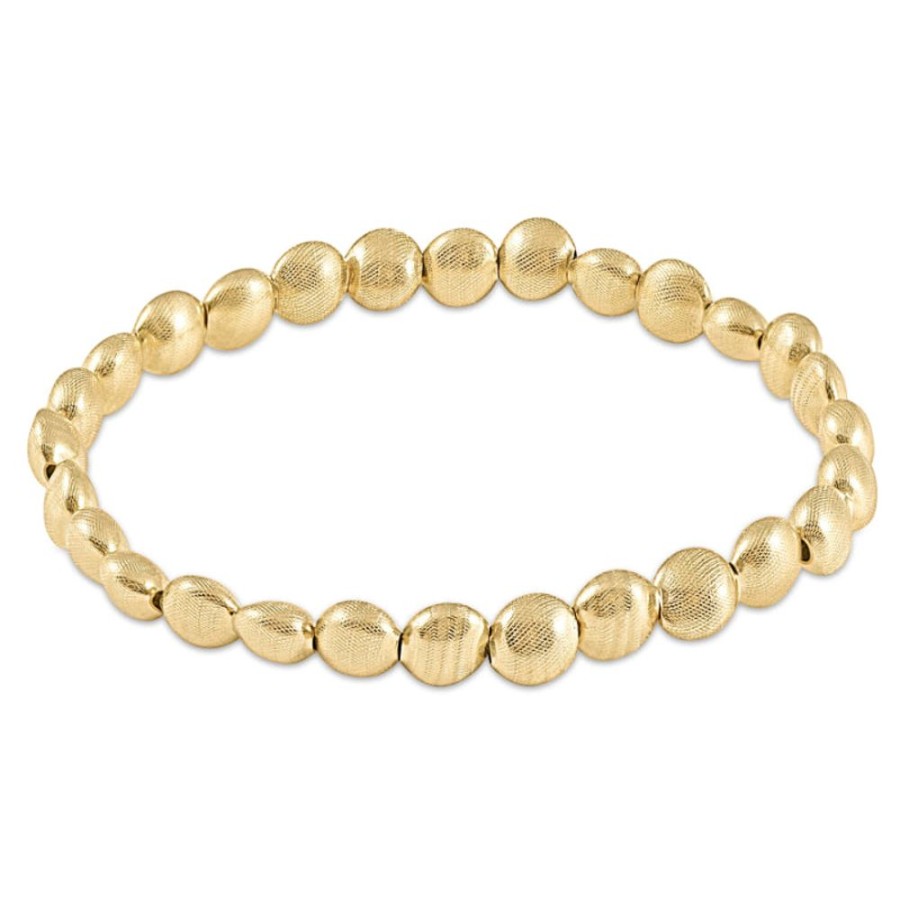 Jewelry enewton | Enewton Extends Honesty Gold 6Mm Bead Bracelet