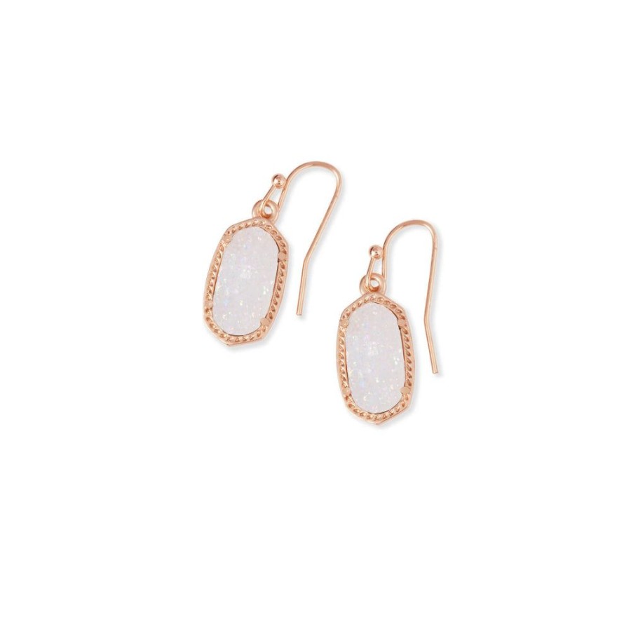 Jewelry Kendra Scott | Kendra Scott Lee Drop Earrings In Iridescent Drusy