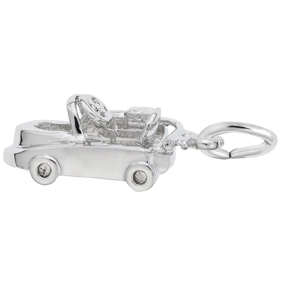 Jewelry Rembrandt | Sterling Silver Go Kart Charm