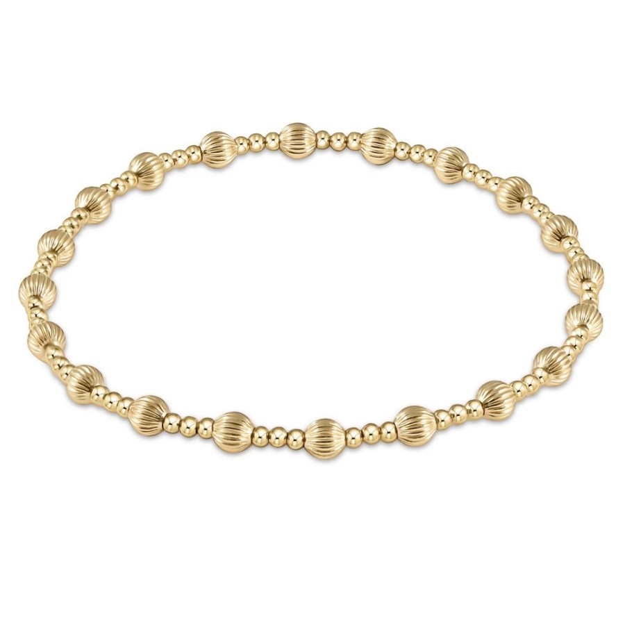 Jewelry enewton | Enewton Dignity Sincerity Bead Bracelet - Gold