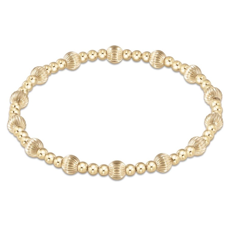 Jewelry enewton | Enewton Dignity Sincerity Bead Bracelet - Gold