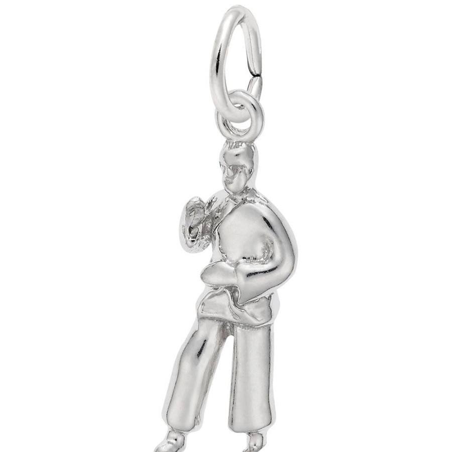 Jewelry Rembrandt | Sterling Silver Martial Arts Charm