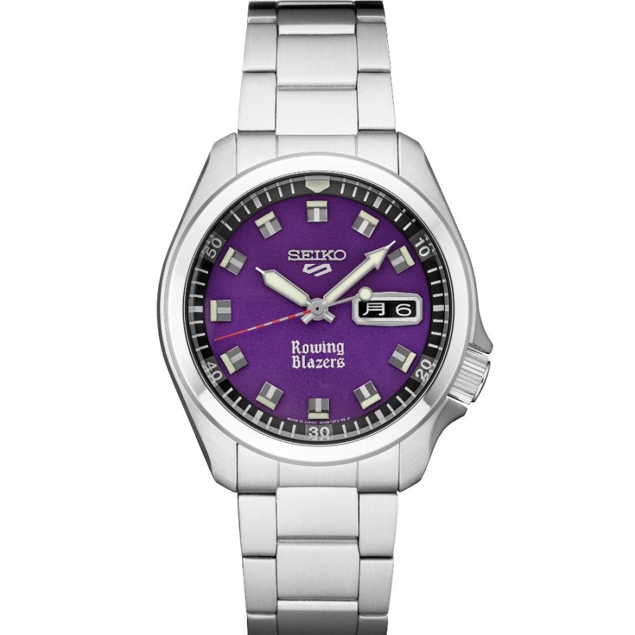 Timepieces Seiko | Seiko 5 Sports Rowing Blazers Limited Edition With Extra Strap