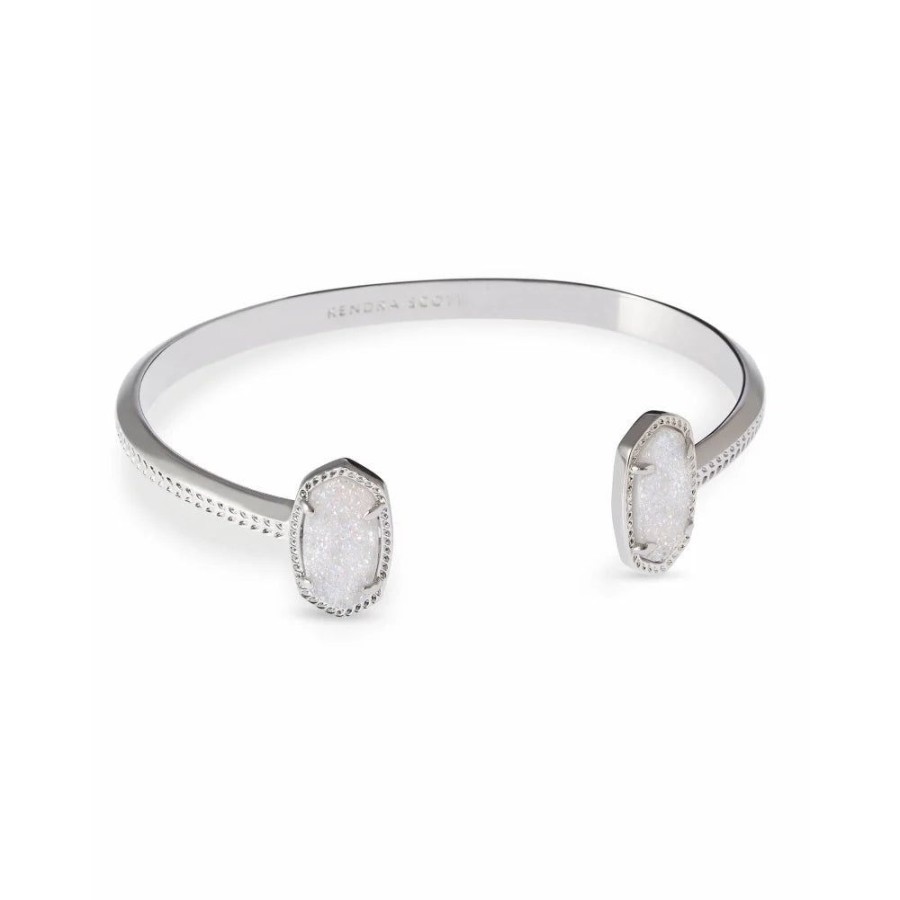 Jewelry Kendra Scott | Kendra Scott Elton Cuff Bracelet In Iridescent Drusy