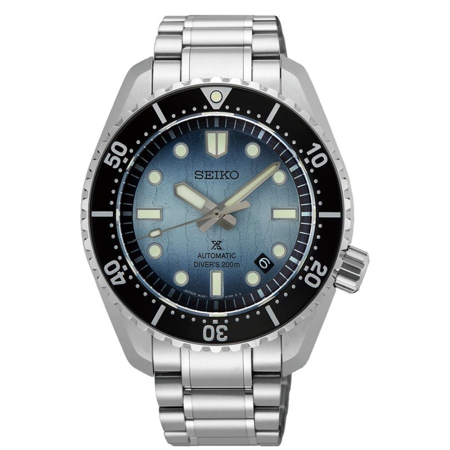 Gifts Seiko | Seiko Men'S Prospex Lux 42Mm Automatic With Teal Blue Dial, Sla073