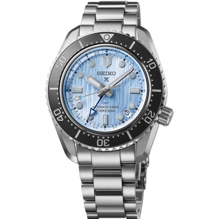 Gifts Seiko | Seiko Prospex 42Mm Limited Edition 'Save The Ocean' Automatic Gmt