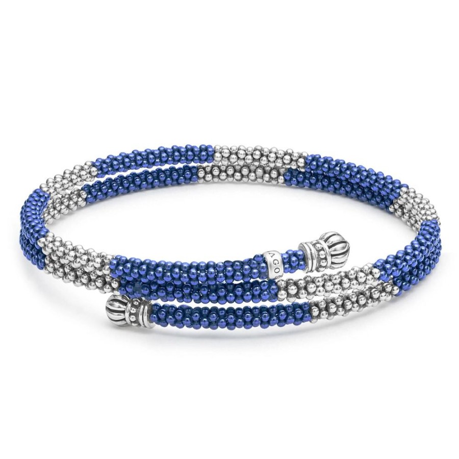 Jewelry Lagos | Lagos Caviar Ceramic Beaded Wrap Bracelet