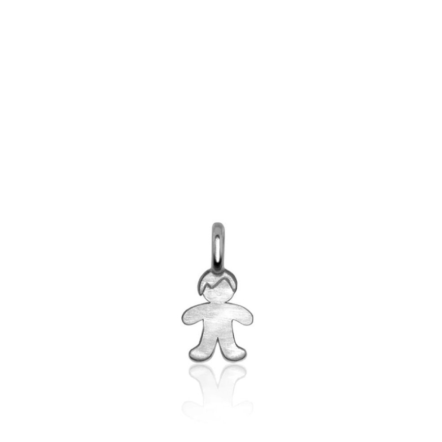 Jewelry Alex Woo | Alex Woo Sterling Silver Mini Addition Boy