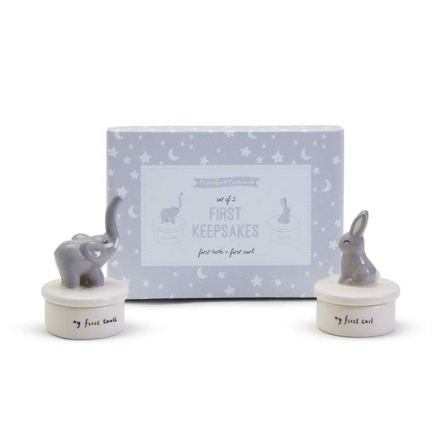 Gifts Two's Company | Two'S Company First Tooth & Curl Keepsake Set In Gift Box