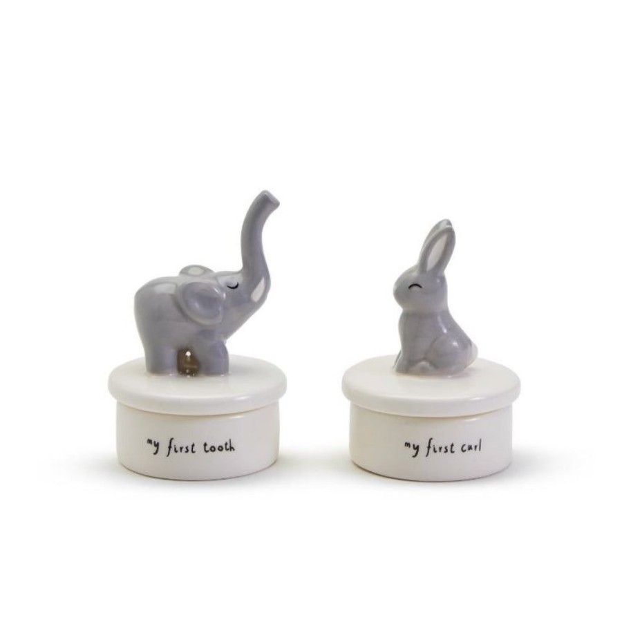 Gifts Two's Company | Two'S Company First Tooth & Curl Keepsake Set In Gift Box