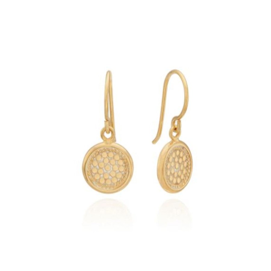 Jewelry Anna Beck | Anna Beck Classic Circle Drop Earrings