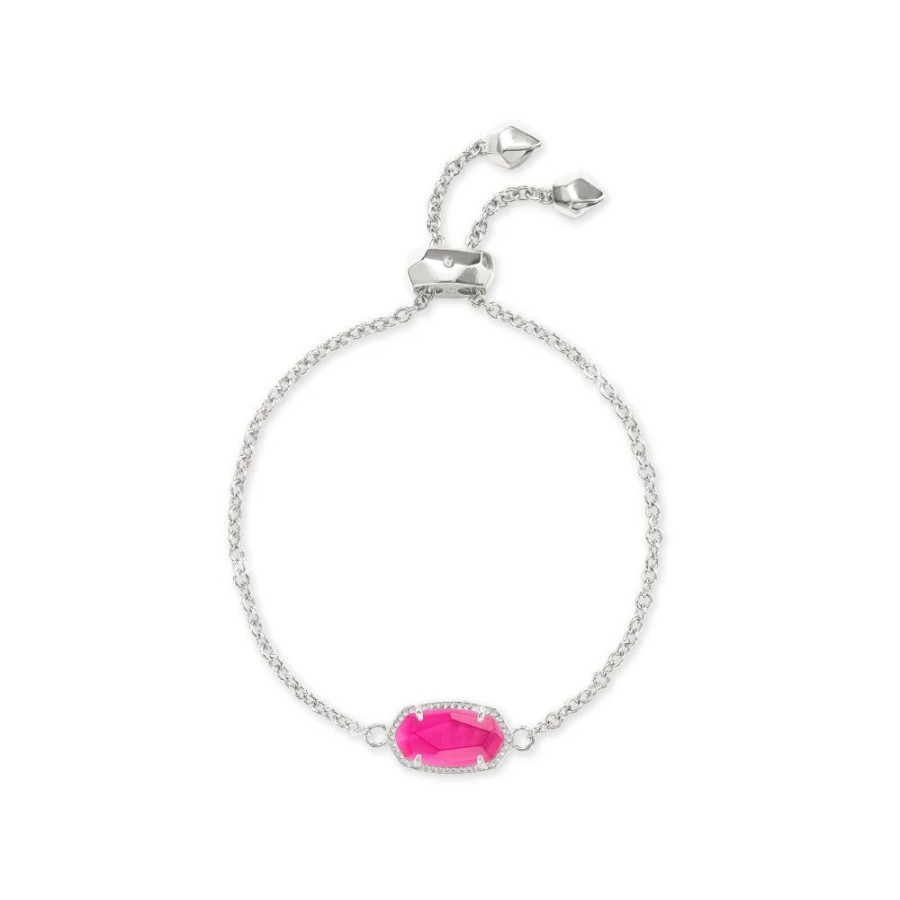 Jewelry Kendra Scott | Kendra Scott Elaina Adjustable Chain Bracelet In Azalea Illusion