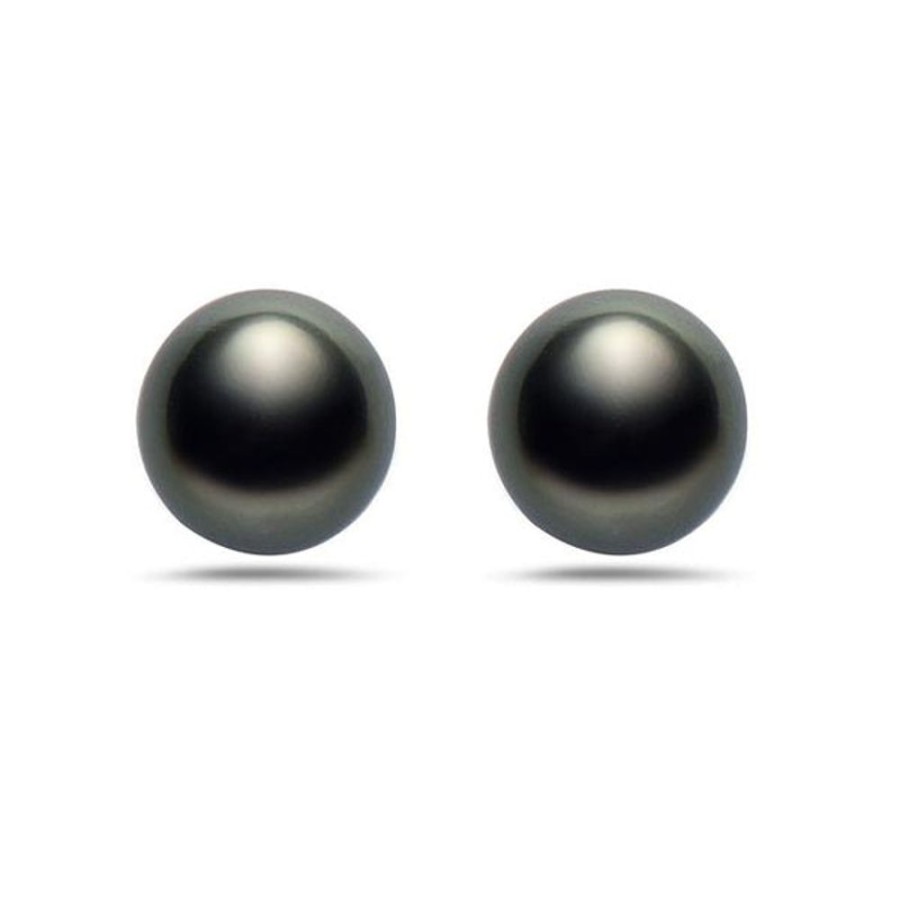 Jewelry Tara Pearls | Tara 8-9Mm Tahitian Pearl Stud Earrings