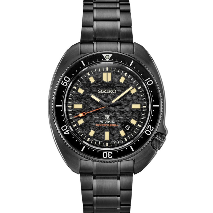 Gifts Seiko | Seiko Prospex Black Series 44Mm Black Dial Limited Edition Automatic S