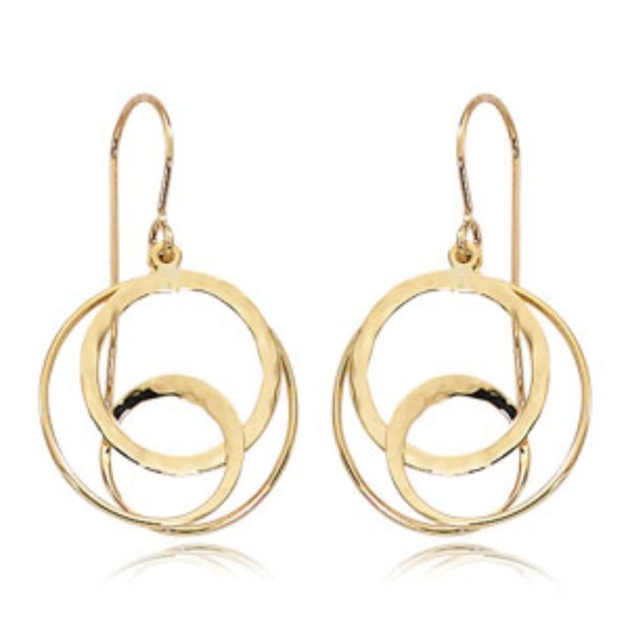 Jewelry Smyth Jewelers | 14K Interlocking Loop Drop Earrings